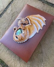 Load image into Gallery viewer, Labradorite Guardian Dragon Journal