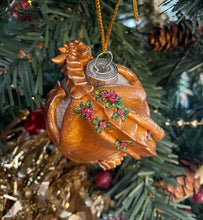 Load image into Gallery viewer, Golden Flower Dragon Bauble