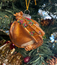Load image into Gallery viewer, Golden Flower Dragon Bauble