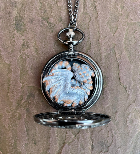 White/Copper Pocket Dragon