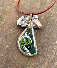 Load image into Gallery viewer, Sly Green Dragon Agate