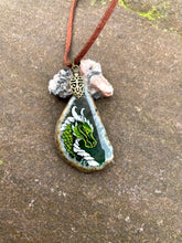 Load image into Gallery viewer, Sly Green Dragon Agate