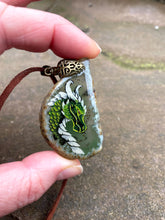 Load image into Gallery viewer, Sly Green Dragon Agate