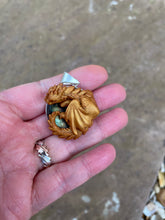Load image into Gallery viewer, Little Labradorite Dragon Pendant (Custom Paint)