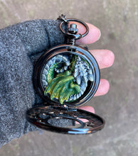 Load image into Gallery viewer, Green Baby Pocket Dragon