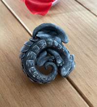 Load image into Gallery viewer, Winter Dragon Open Front Bauble