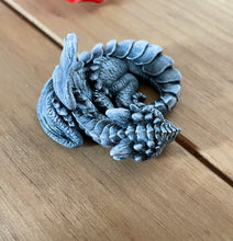 Load image into Gallery viewer, Winter Dragon Open Front Bauble