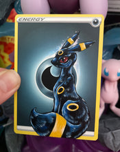 Load image into Gallery viewer, Umbreon Handpainted Energy Card