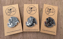 Load image into Gallery viewer, Toothless Inspired Metal Pin Badge