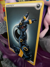 Load image into Gallery viewer, Umbreon Handpainted Energy Card