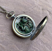 Load image into Gallery viewer, Forest Green Guardian Pocket Dragon
